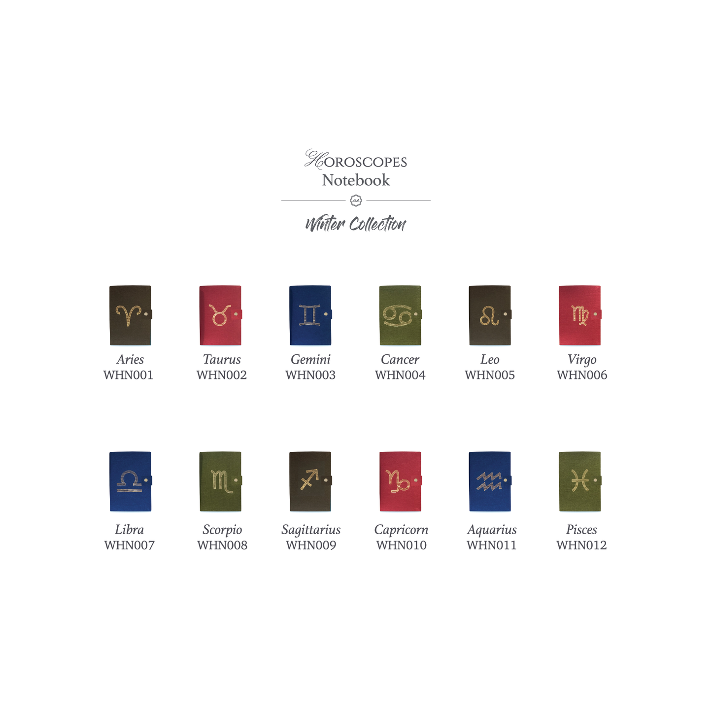 Horoscope Winter Notebook