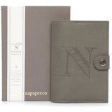AA Paper&Co. Fine Leather Monogram Passport Cover