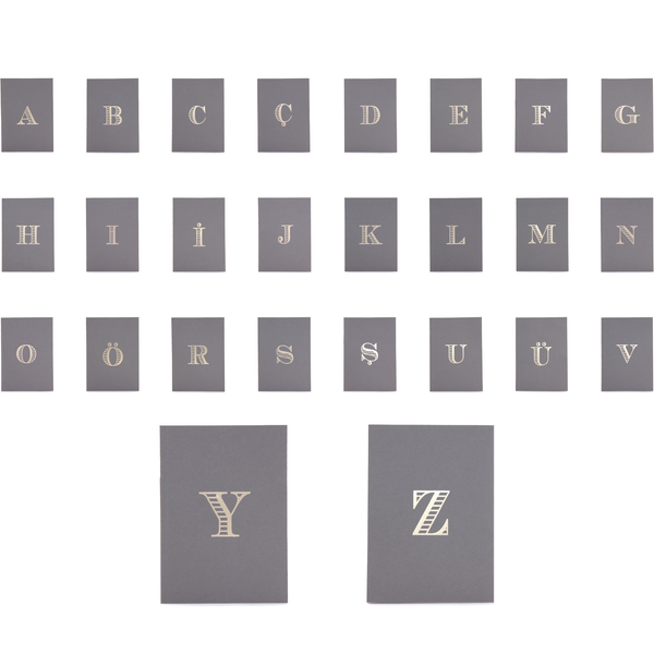 AA Paper&Co. Monogram A5 Notebook 