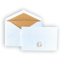 AA Paper&Co. Monogram Thank You Cards, Petite